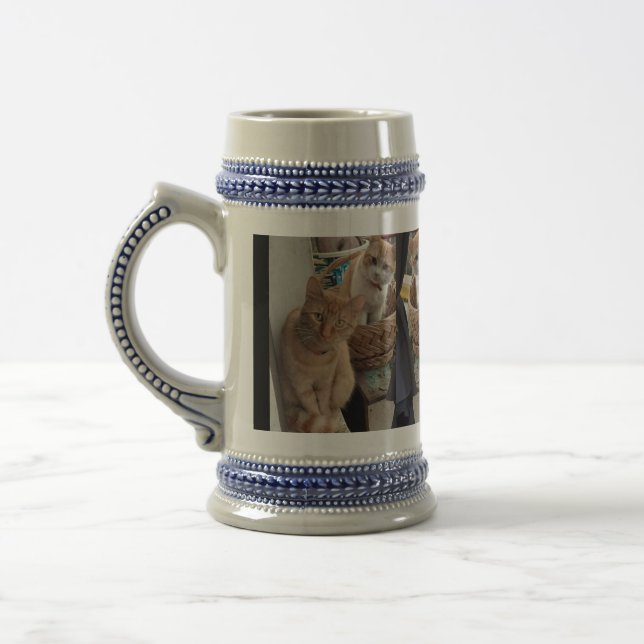 Caneca De Cerveja Ginger cat Mug (Esquerda)