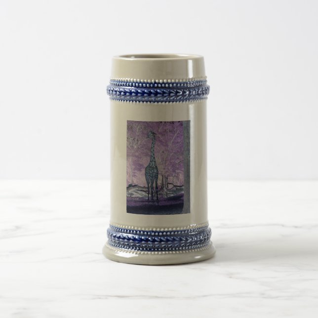 Caneca De Cerveja Girafas roxas (Centro)