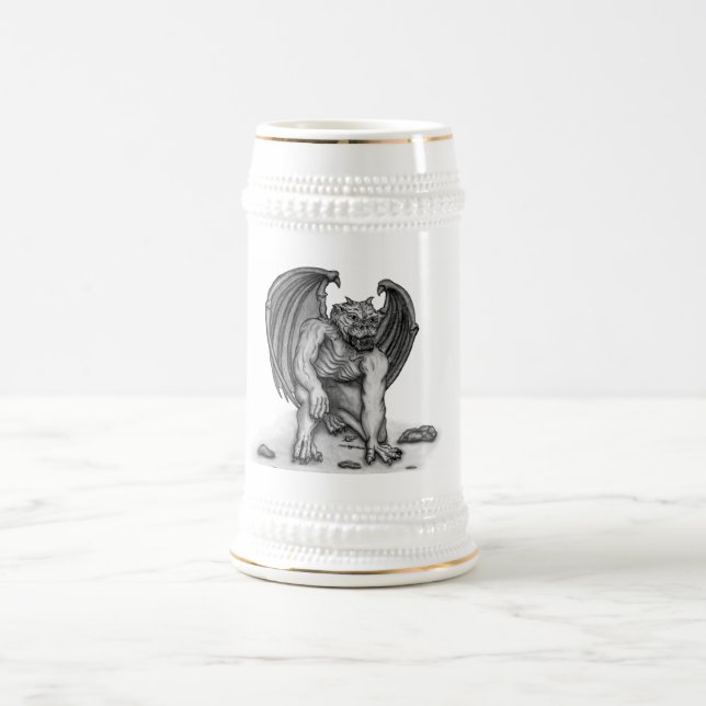 Caneca De Cerveja Golem Gargoyle (Centro)