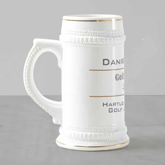 Caneca De Cerveja Golf Club Golf Champion