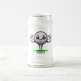 Caneca de Cerveja Golf Strong | Para Homens e Mulh