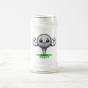 Caneca de Cerveja Golf Strong Para Homens e Mulh