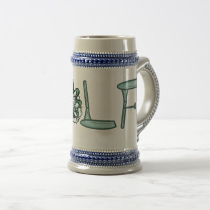 Caneca De Cerveja Golfe
