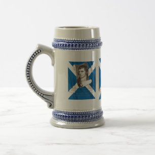 Caneca De Cerveja Graça Selkirk Noite de Burns e Saltire Escocês