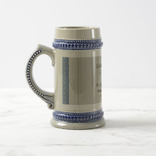 Caneca De Cerveja Gratidão Permanece: Graça em Todos os Fusos Horári