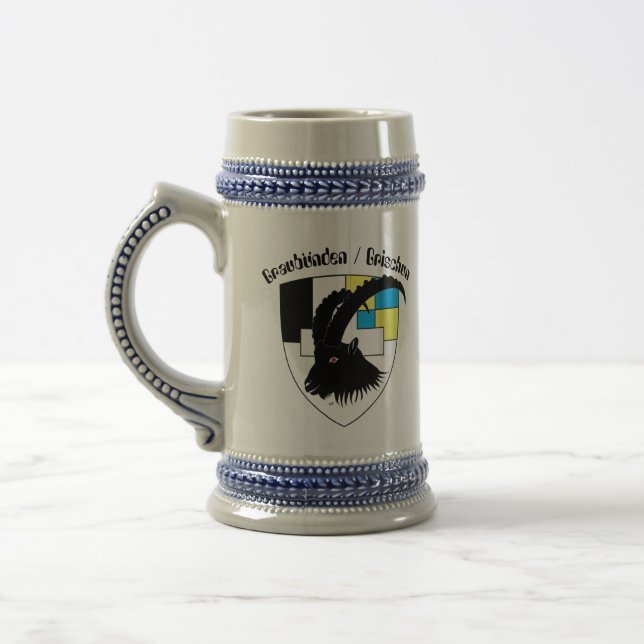 Caneca De Cerveja Graubünden Suíça taça (Esquerda)