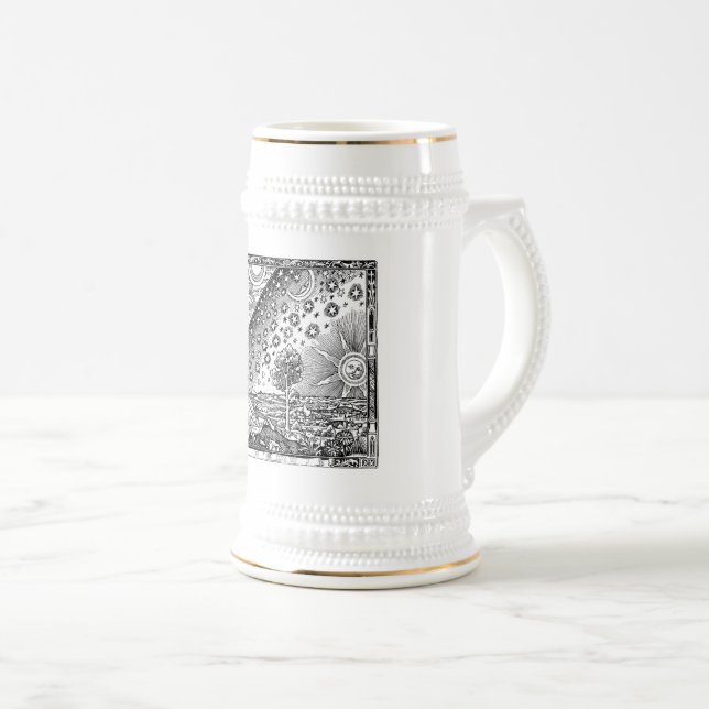 Caneca De Cerveja Gravura de Flammarion (Frente Esquerda)