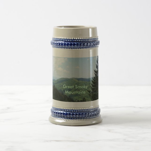 Caneca De Cerveja Great Smoky Mountains (Centro)