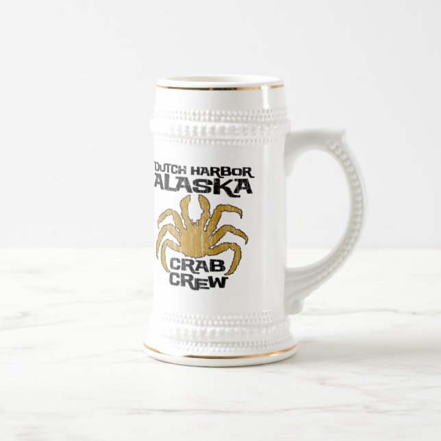 CANECA DE CERVEJA GRUPO HOLANDÊS DO CARANGUEJO DE ALASKA DO PORTO (Direita)