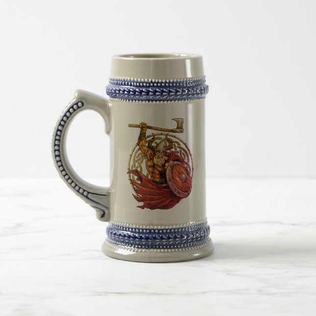 Caneca De Cerveja Guerreiro Viking Valhalla (Esquerda)