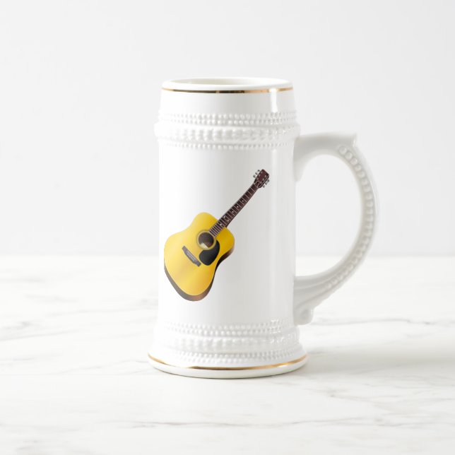 Caneca De Cerveja Guitarra (Direita)