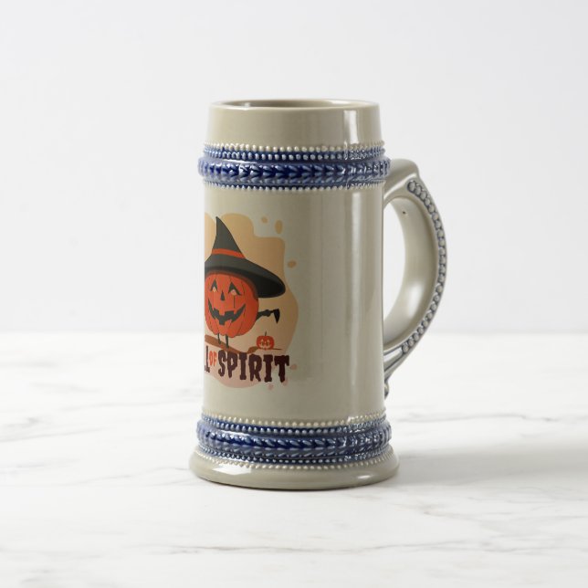 Caneca De Cerveja Halloween Call of Spirit (Frente Esquerda)