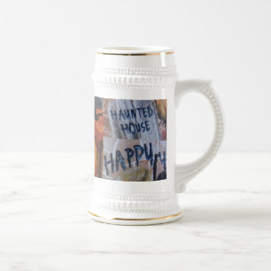 Caneca De Cerveja Halloween Jack O' Lanterna