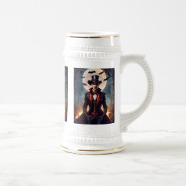 Caneca De Cerveja Halloween Steampunk Gótico Zumbi Vampiro