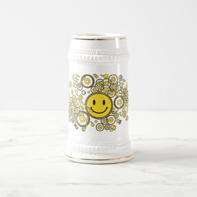 Caneca De Cerveja Happy_Music (Centro)