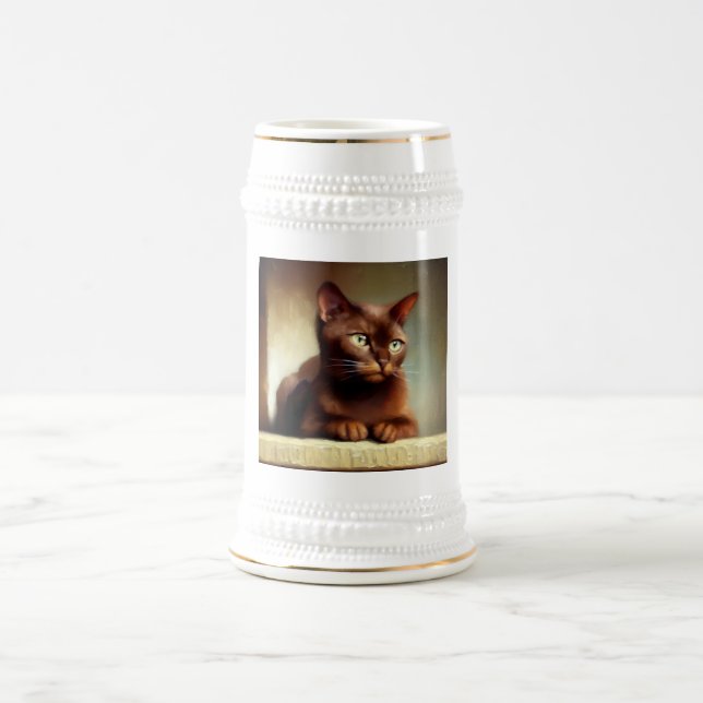 Caneca De Cerveja Havana Brown Cat (Centro)