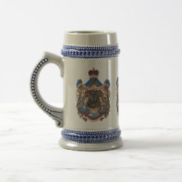 Caneca de cerveja heráldica de Rheinbergen