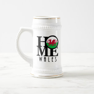 Caneca De Cerveja HOME Wales