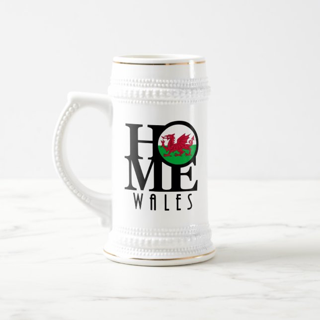 Caneca De Cerveja HOME Wales (Esquerda)