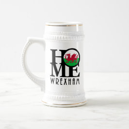 Caneca De Cerveja HOME Wrexham Wales