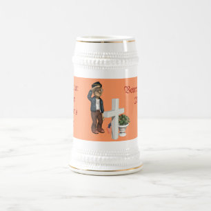 Caneca De Cerveja Honrando nossos Veteranos -