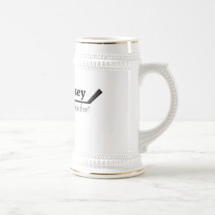Caneca De Cerveja hóquei ---- que outro está lá
