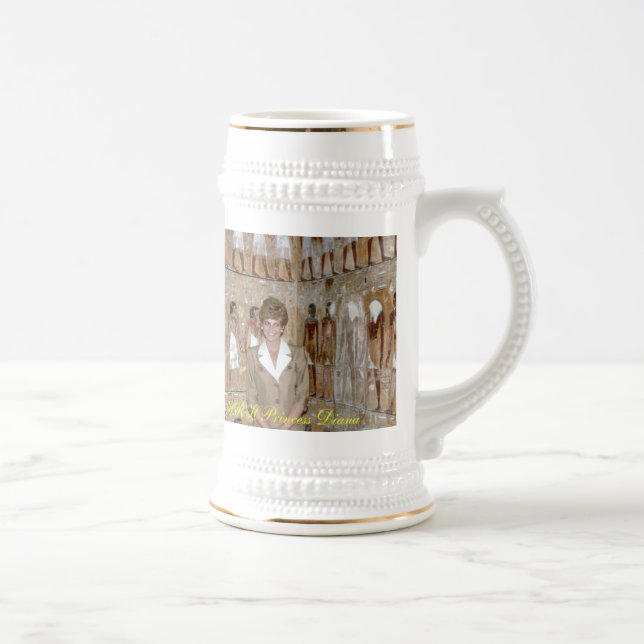 Caneca De Cerveja HRH Princesa Diana Egito 1992 (Direita)