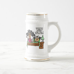 Caneca De Cerveja Humorista, Deixem-se dormir