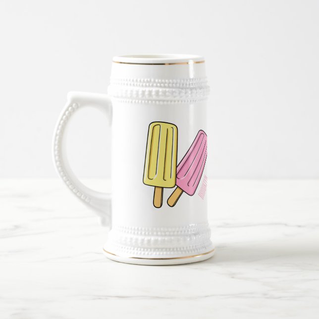 Caneca De Cerveja Ice pop cartoon (Esquerda)