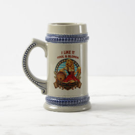 Caneca De Cerveja Ich mag es kühl und blond - bayerische Volksfeste