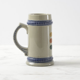 Caneca De Cerveja Ilustração à Mão Desenhada - Peixes-Cuta