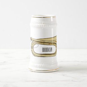 Caneca De Cerveja Ilustração de desenho animado