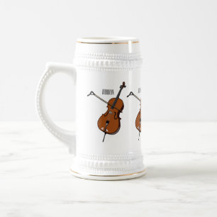 Caneca De Cerveja Ilustração de desenho animado Cello