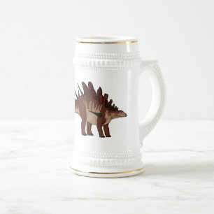 Caneca De Cerveja Ilustração de desenho animado de Kentrosaurus