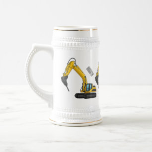 Caneca De Cerveja Ilustração de desenho animado do Breaker