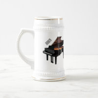 Ilustração de desenho animado Piano
