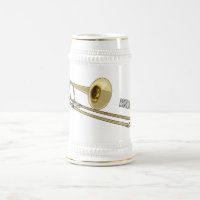 Ilustração de desenho animado Trombone