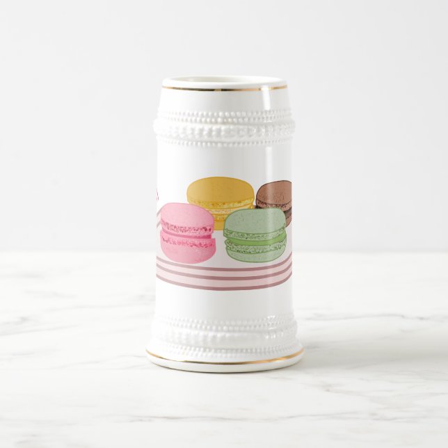 Caneca De Cerveja Ilustração de desenho de Macaron (Centro)