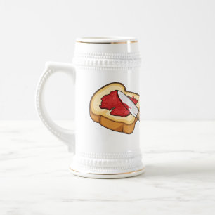 Caneca De Cerveja Ilustração de desenho em papel e emperramento
