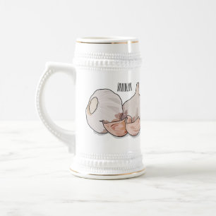 Caneca De Cerveja Ilustração de desenho em quadrinhos