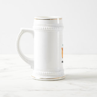 Caneca De Cerveja Ilustração de Llama de Natal Fofo – Festa de Fim d