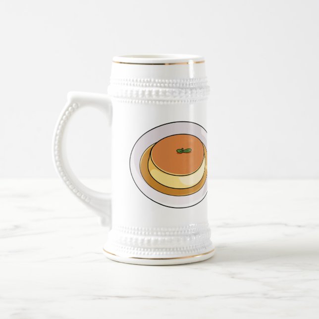 Caneca De Cerveja ilustração do caramelo do creme (Esquerda)