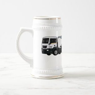 Caneca De Cerveja Ilustração do desenho animado do transporte de cam