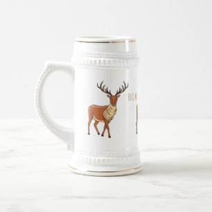 Caneca De Cerveja Imagem de desenho de Reindeer
