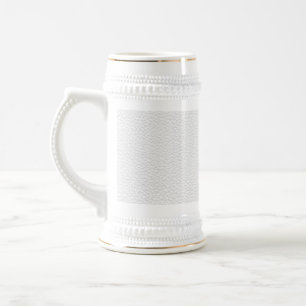 Caneca De Cerveja Imagem do couro branco