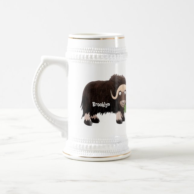 Caneca De Cerveja Imagem engraçada de desenho animado (Esquerda)