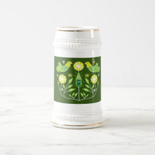 Caneca De Cerveja Impressões de arte popular escandinavos Fégua de