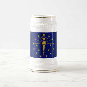 CANECA DE CERVEJA INDIANA FLAG
