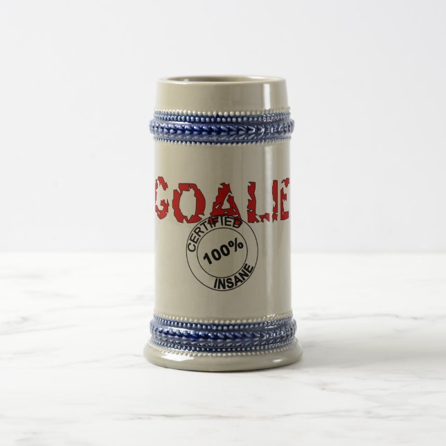 Caneca de cerveja insana do Goalie (Centro)