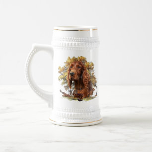 Caneca De Cerveja Irish Setter - Ultimate Upland Bird Dog